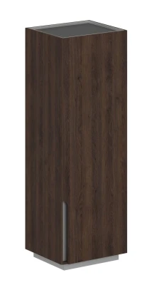 Шкаф 631x550x1860, правый/ OL-20-16.DT.DT.R/ корпус: дуб табак, фасады:дуб табак