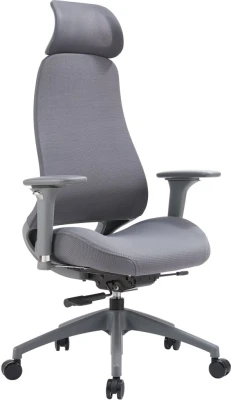 Кресло для персонала Everprof Ант / Ant EP Ant G F Grey серая ткань