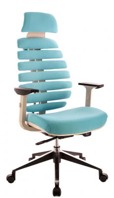 Эргономичное кресло Everprof Эрго / Ergo EP-Ergo Fabric Тurqoise бирюзовая ткань