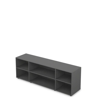 Короб греденции (1638*434*626), Arredo/Арредо, цвет Графит матовый